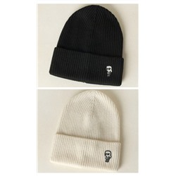 Женская мягкая эластичная шапка  Kar*l Lagerfel*d