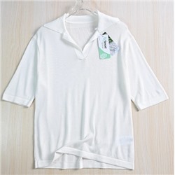 Повседневный вязаный свитер Качественный тенсель