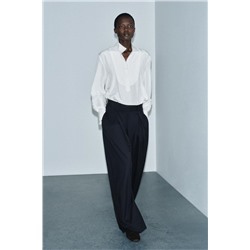 PANTALÓN WIDE LEG PINZAS ZW COLLECTION