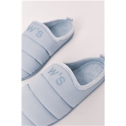 Zapatillas casa acolchadas azul