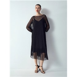 Платье миди из кружева, PL1508/lace