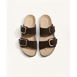 Sandalia serraje hebilla