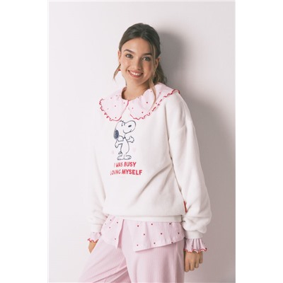 Pijama largo polar Snoopy