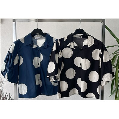 Рубашка  в горох