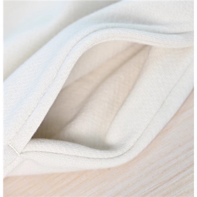 Женские штаны из плотного хлопка с офсетной печатью