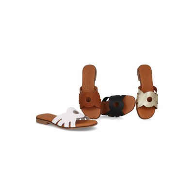 3000 - BDA
                SANDALIAS PLANAS