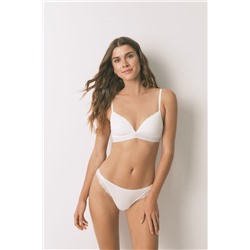 Braga brasileña algodón blanco
