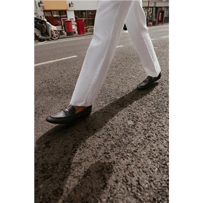 LEATHER PENNY LOAFERS