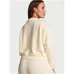 Victoria's Secret Brushed Modal Fleece Collared Pullover