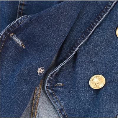 Женский джинсовый жилет