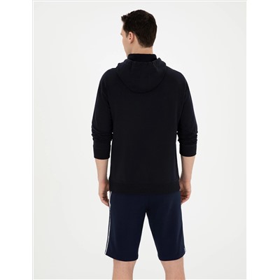 Lacivert Regular Fit Sweatshirt