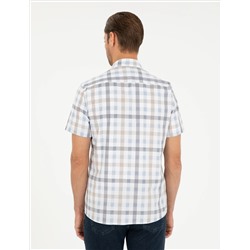 Mavi Regular Fit Kısa Kollu Gömlek