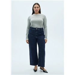 Jeans Catherin culotte tiro alto