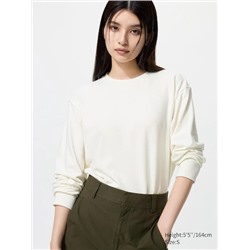 Soft Knit Fleece Crew Neck T-Shirt