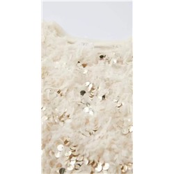 Детская блузка с пайетками и перьями  ЗАР*А💤 Цена на бирке 39,95€