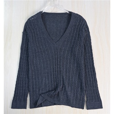 Женский простой шерстяной свитер МАССИМО Д