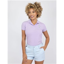 USPA METALLIC PRINT POLO SHIRT