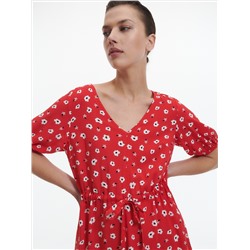 Платье из вискозы