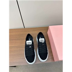 Женские кеды на высокой подошве Mi*u Mi*u