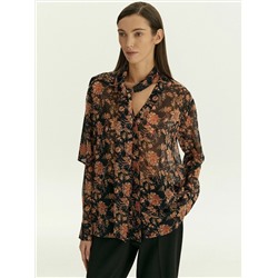 Рубашка с воротником-бантом, B3252/esta