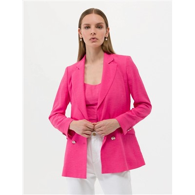 Pembe Kruvaze Ceket