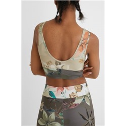 Top deporte camuflower