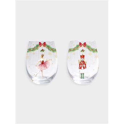 Стакан для вина, 2 штуки, 500 мл, стекло, Magie de Noel