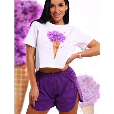 Пижама женская Сирень