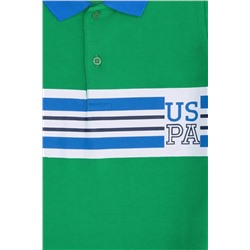 Erkek Çocuk Yeşil Polo Yaka Tişört