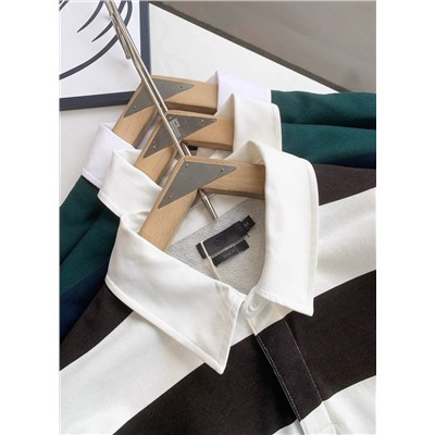 Мужское поло с белым рубашечным воротником  C*&*A  Экспорт