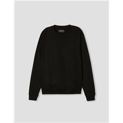 Sudadera Básica, Hombre, Negra