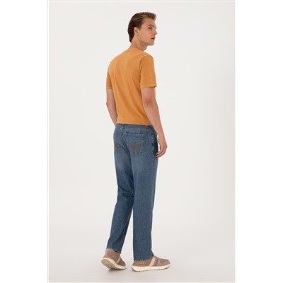 Erkek Mavi Jean Pantolon