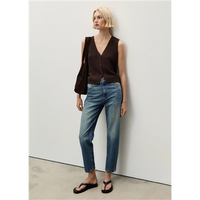 Jeans Mom2000 mom tiro alto