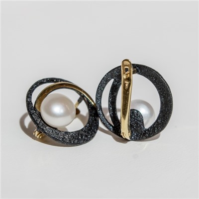 Серьги серебро 52855Y1B