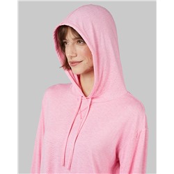 WOMEN'S COOL LONG SLEEVE HOODED T-SHIRT