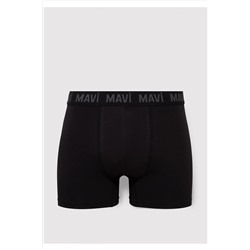 Mavi 5li Siyah Basic Boxer 0911238-900