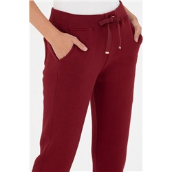 Kadın Bordo Eşofman Altı