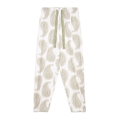 Pantalón largo 100% algodón paisley