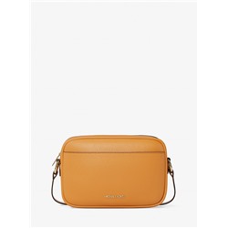 Michael Kors Outlet Jet Set Large Pebbled Leather Camera Crossbody Bag