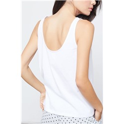 Camiseta de tirantes Ariel La Sirenita Disney Floria - Blanco