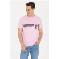 Erkek Manolya Bisiklet Yaka Tişört