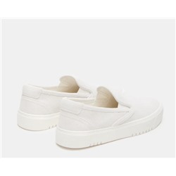 Murphy White Suede
