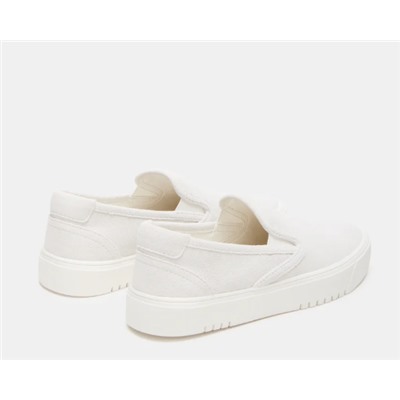 Murphy White Suede