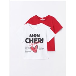 PACK OF 2 PRINTED T-SHIRTS