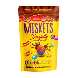 Жев. Мармелад Miskets Драже в шоколаде и сахарной глазури 120 гр м/у 1/12