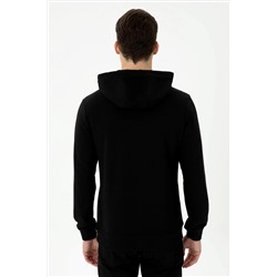 Erkek Siyah Sweatshirt