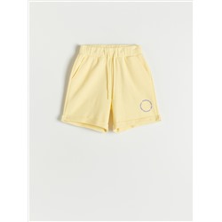 Shorts aus Sweatjersey