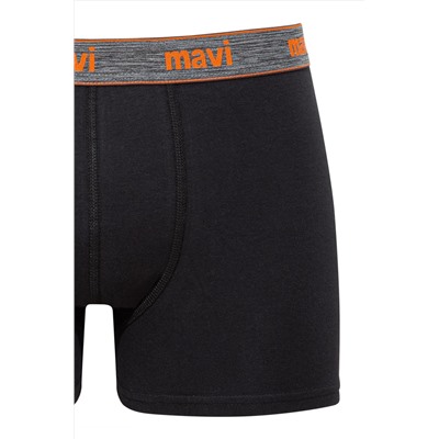 Mavi Siyah Basic Boxer 091596-85585