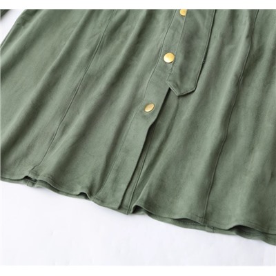 Универсальное повседневное платье-рубашка