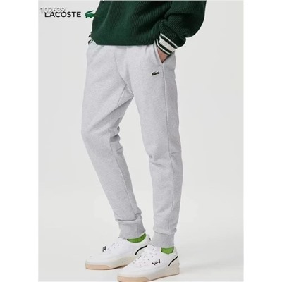 Мужские осенние простые хлопковые брюки ЛАКОСТ*Е